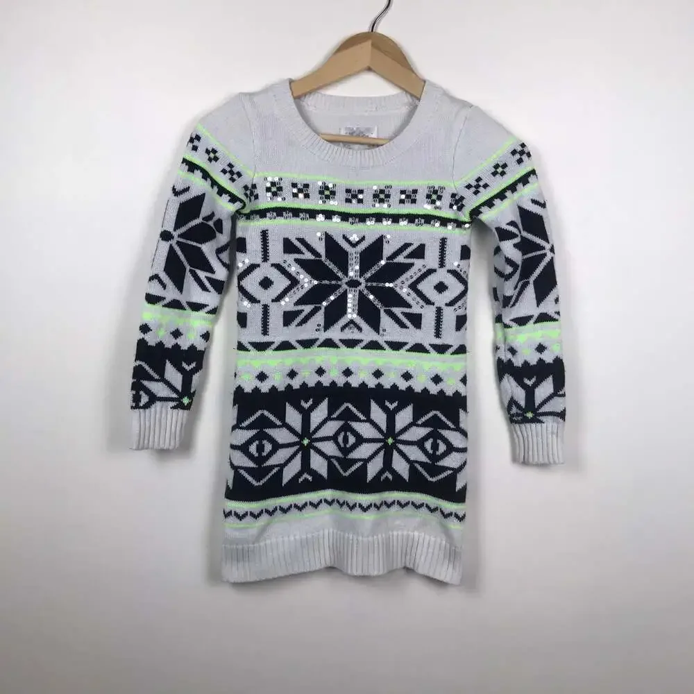 Justice girls sweater‎ dress size 12